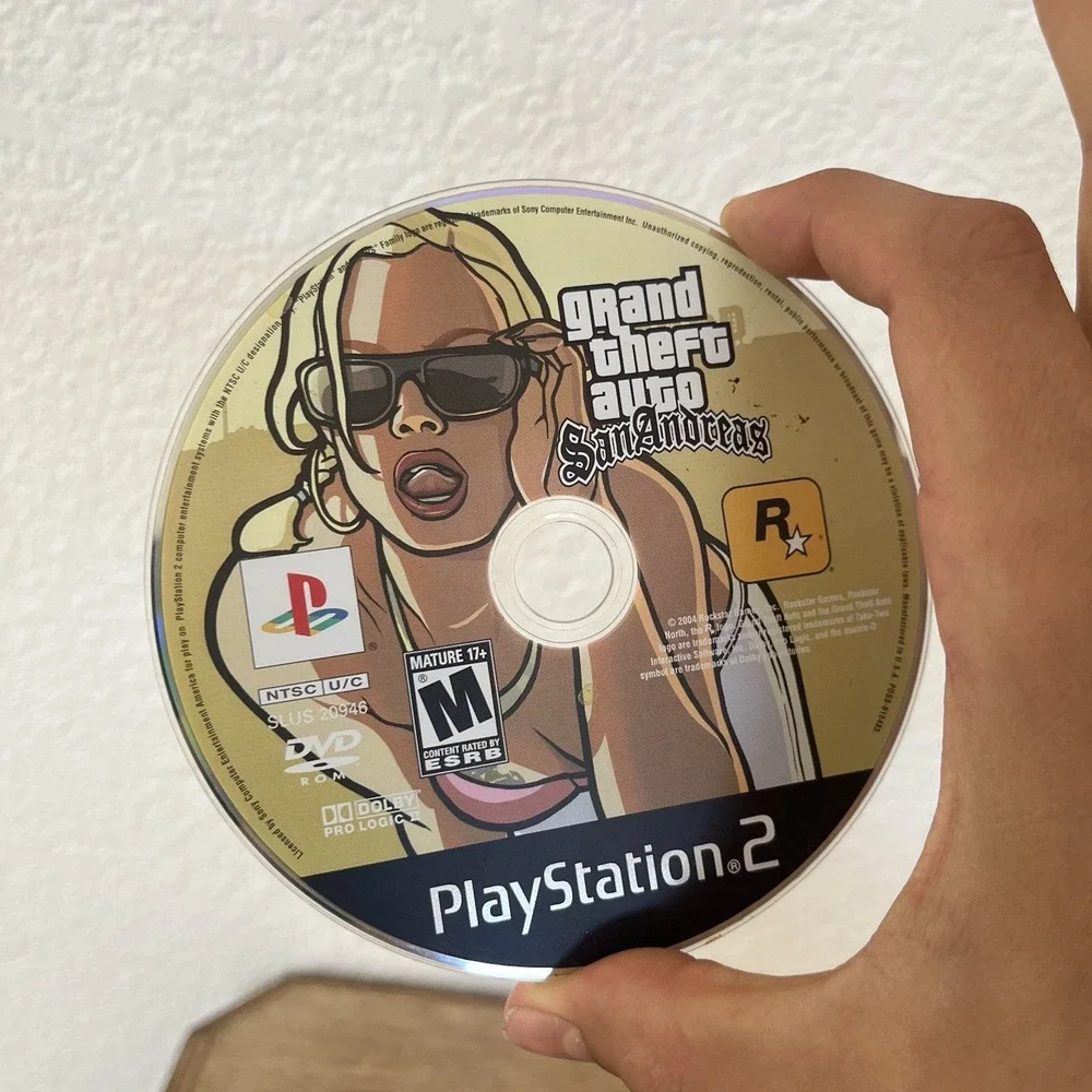 Grand Theft Auto: San Andreas - Sony PlayStation 2 Tested & Working Read